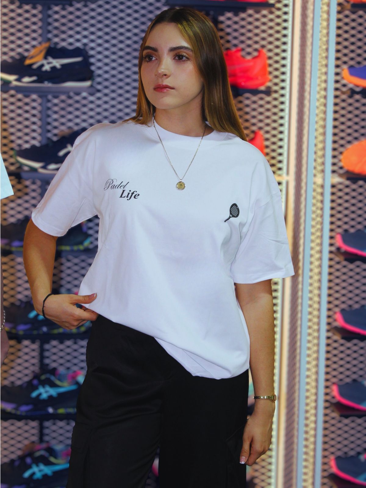 Playera Semi oversize Pádel Life