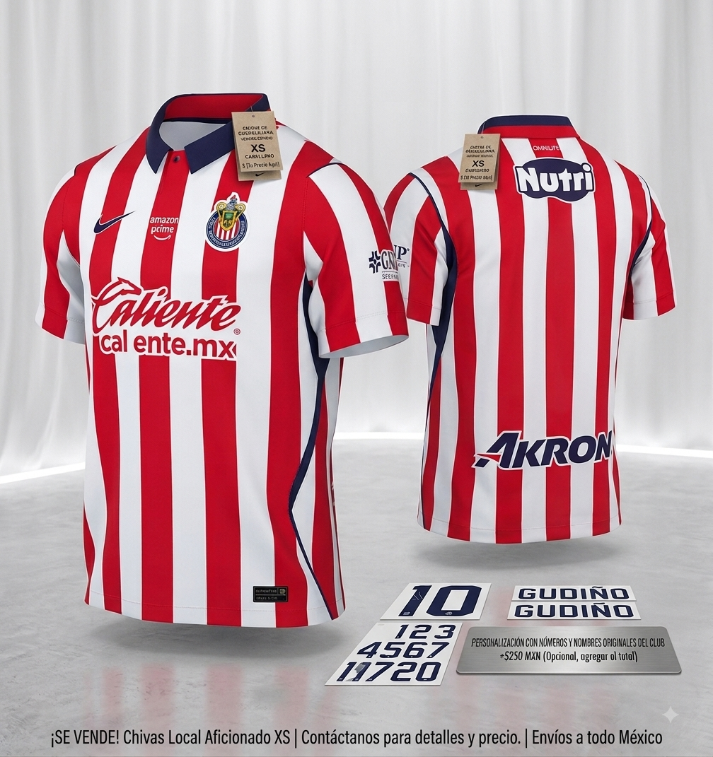 Jersey Chivas Local 26