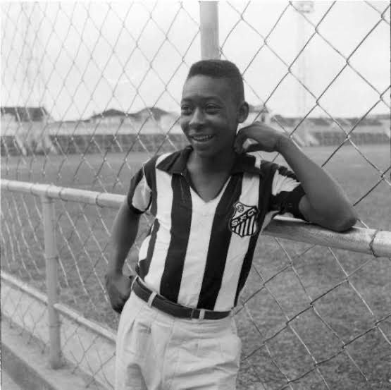 Jersey Retro Original Umbro | Santos FC 1956 - Debut Pelé