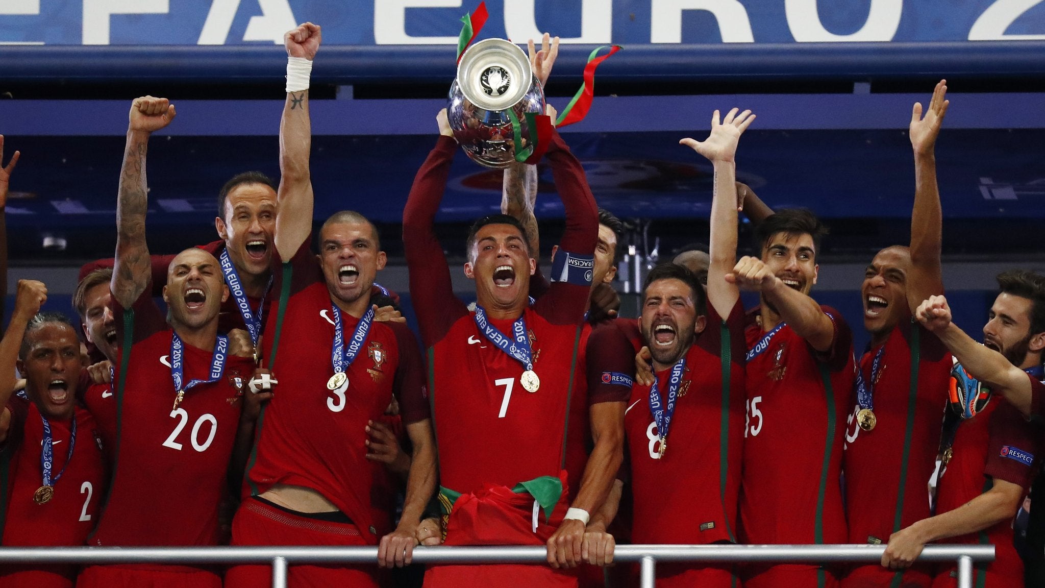 Jersey Nike Replica | Portugal Cristian Ronaldo - Final Eurocopa 2016