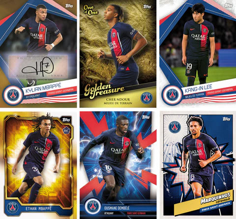 Cartas Coleccionables Topps Paris Saint | Fan Set 2023-2024