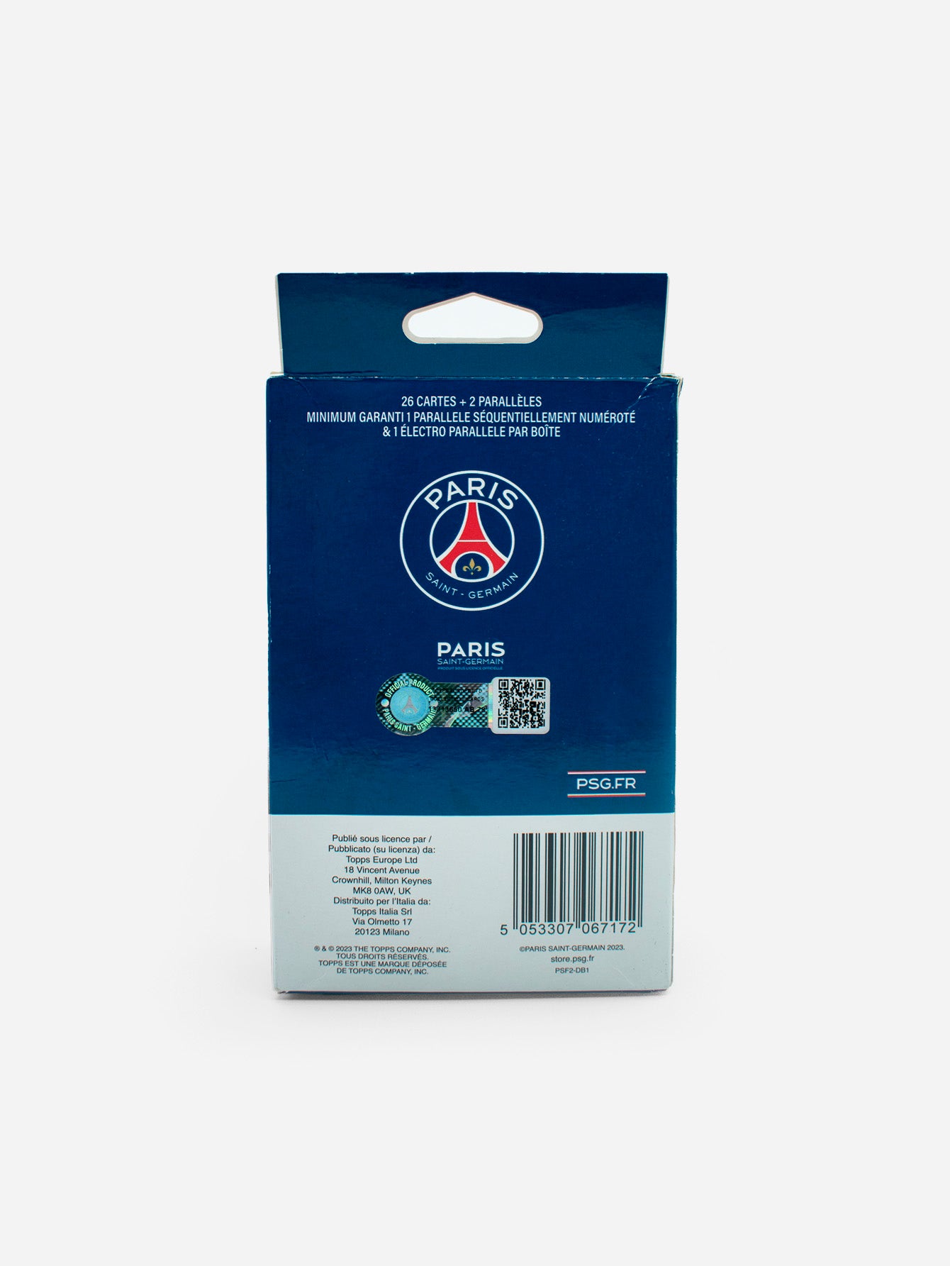 Cartas Coleccionables Topps Paris Saint | Fan Set 2023-2024