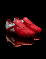 Tachones de fútbol Manríquez MITHOS | Rojo y Plata