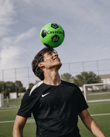 Balon de Fútbol Cruzeiro Talla 4 Verde Fosforescente