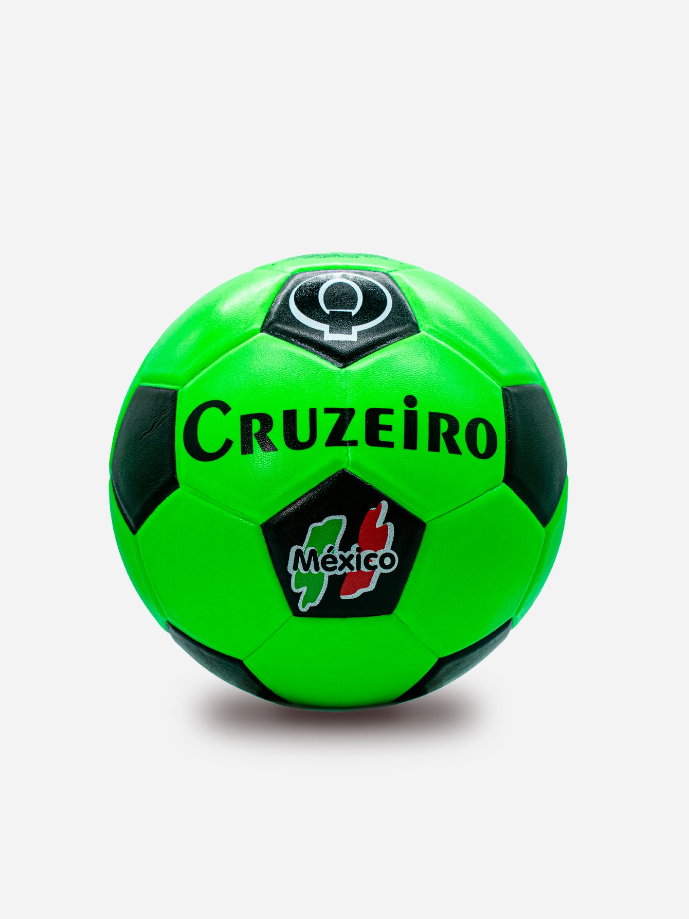 Balon de Fútbol Cruzeiro Talla 4 Verde Fosforescente