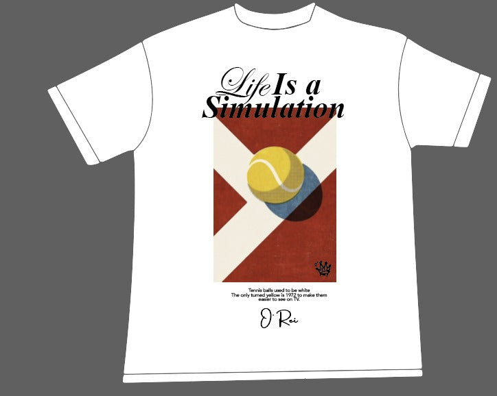 Playera Semi oversize Pádel Life