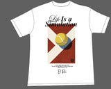 Playera Semi oversize Pádel Life