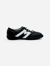 Tenis Fútbol Rápido Manríquez MID SX | Negro y Blanco