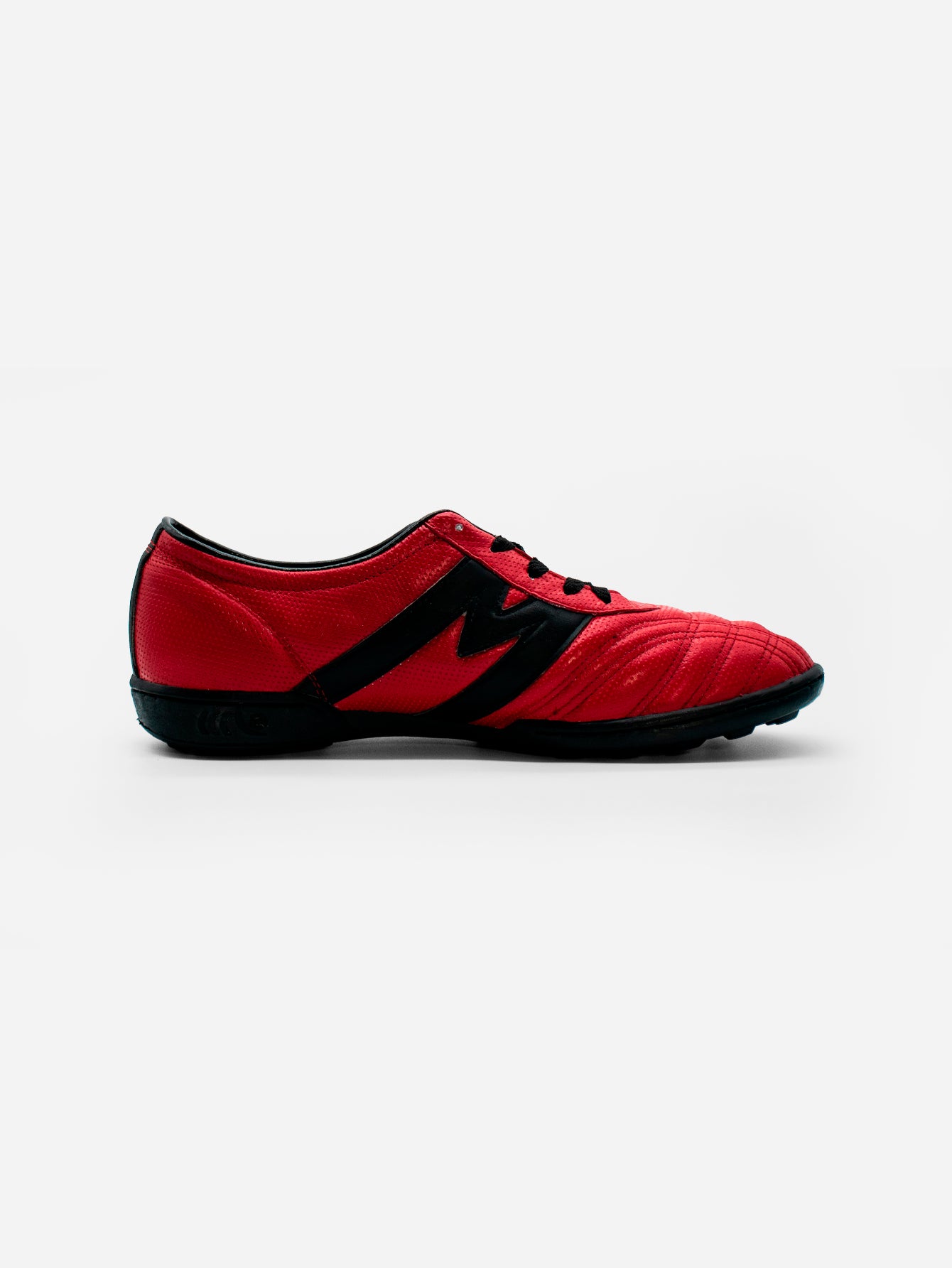 Tenis Fútbol Rápido Manríquez MID SX | Rojo y Negro