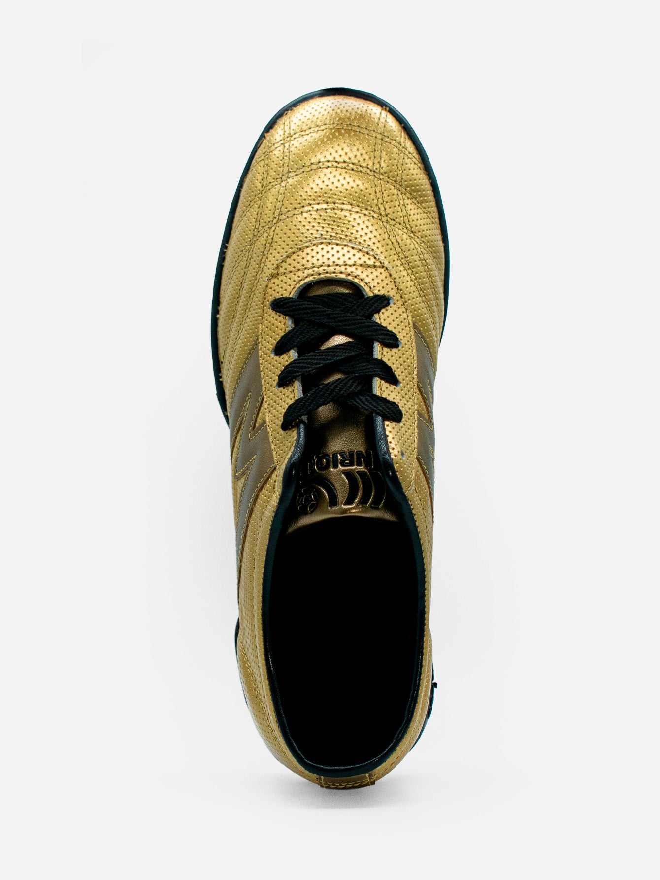 Tenis Fútbol Rápido Manríquez MITHOS | Dorado y Negro