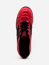 Tenis Fútbol Rápido Manríquez MID SX | Rojo y Negro