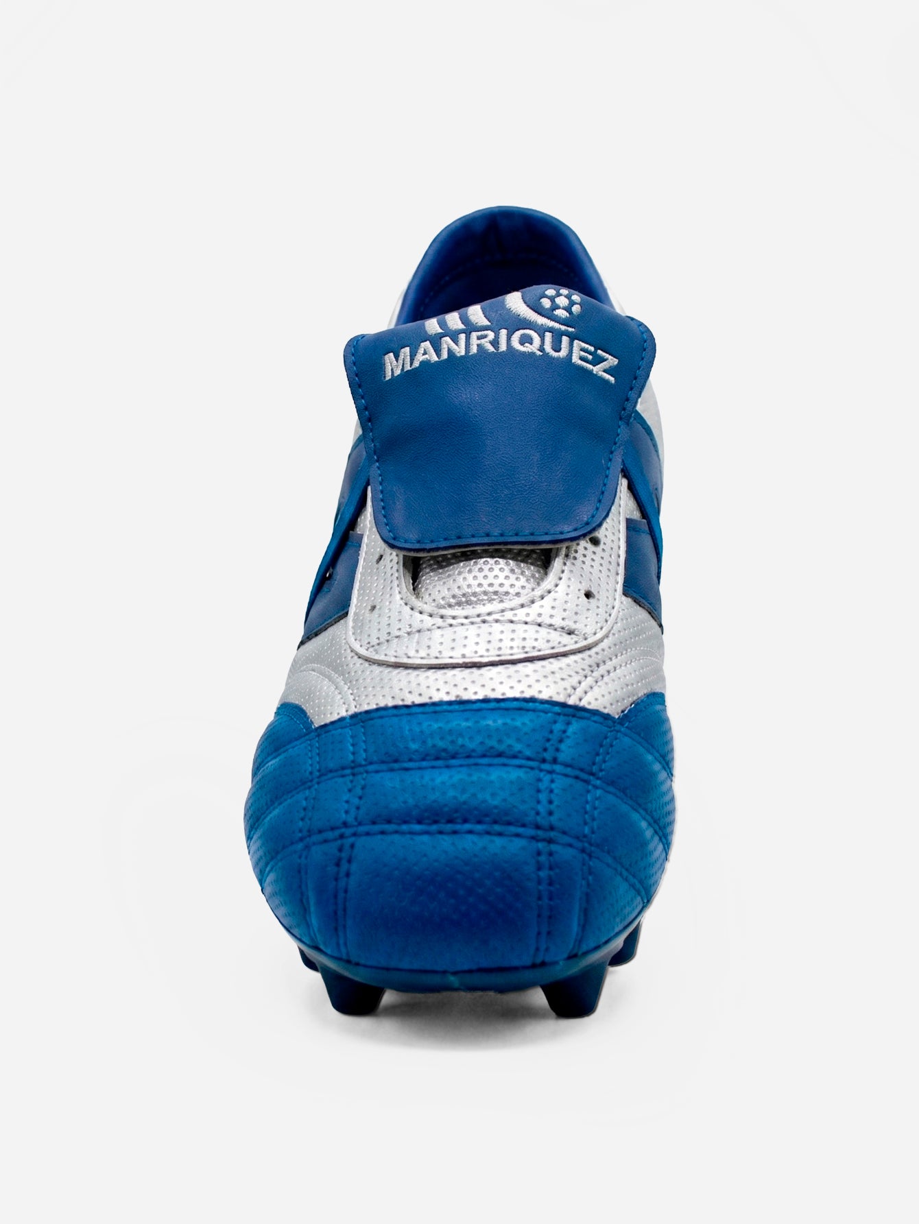 Tachones de fútbol Manríquez MID SX | Azul y Plata