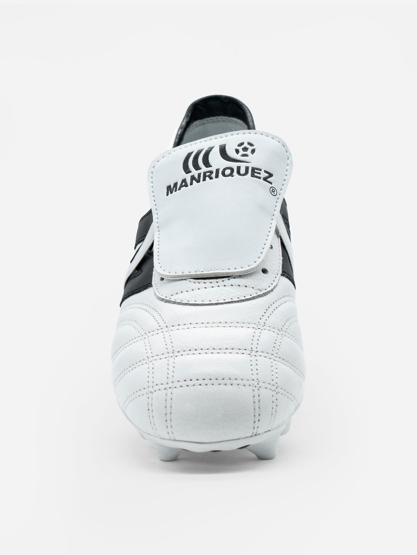 Tachones de fútbol Manríquez MID SX | Blanco y Negro