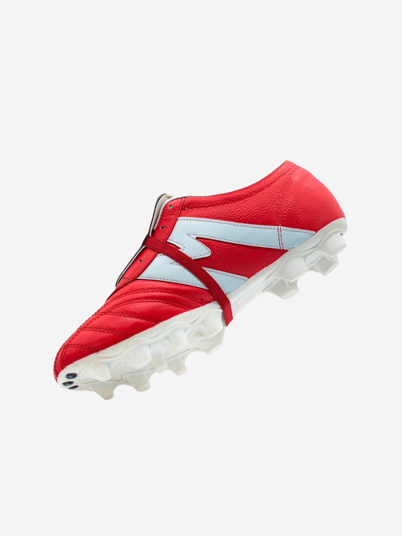 Tachones de fútbol Manríquez MID SX | Rojo y Blanco