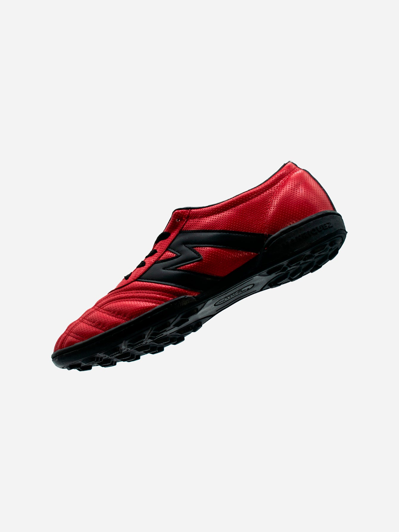 Tenis Fútbol Rápido Manríquez MID SX | Rojo y Negro