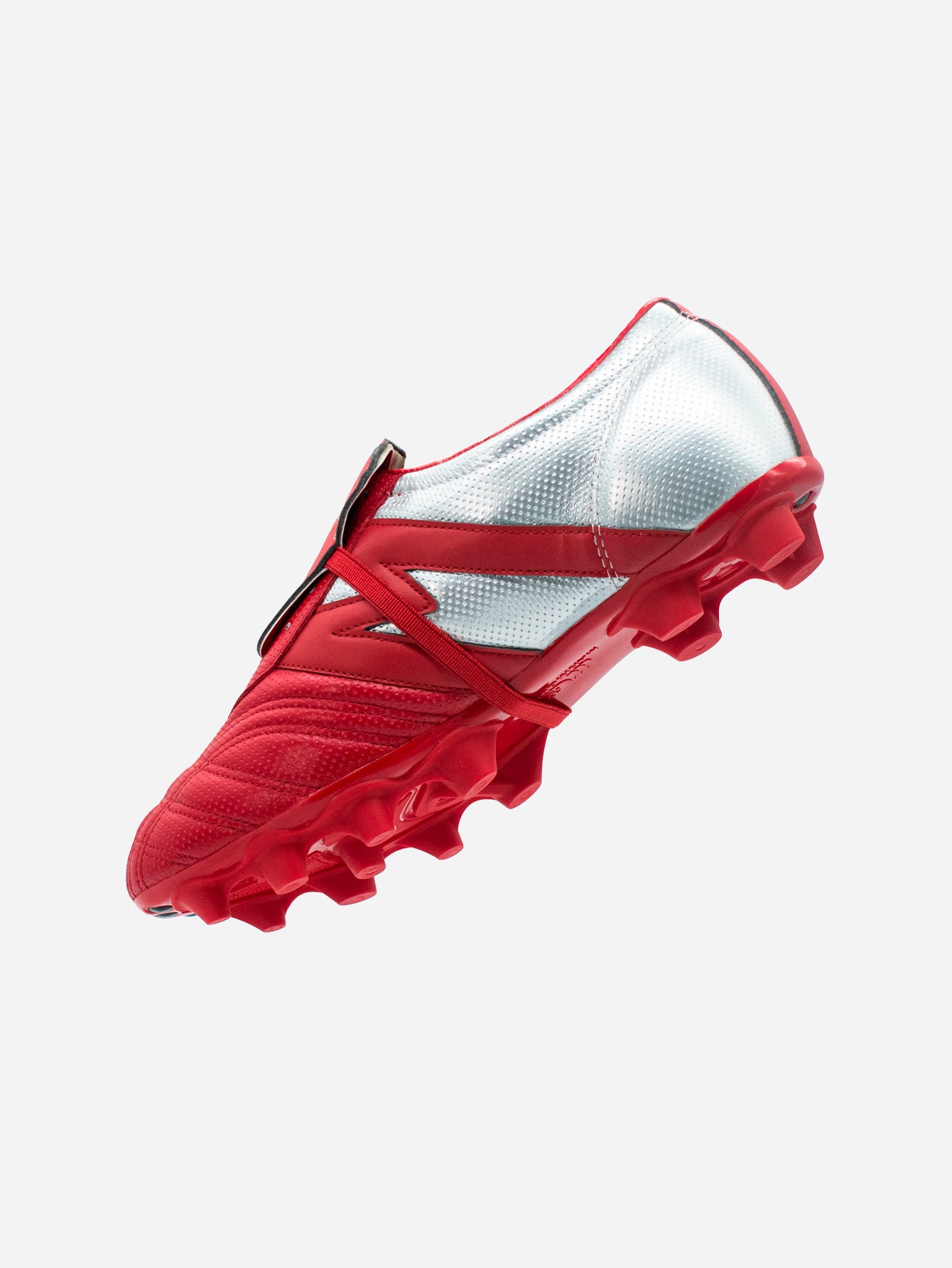 Tachones de fútbol Manríquez MITHOS | Rojo y Plata