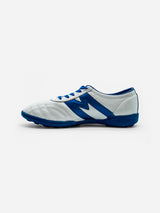 Tenis Fútbol Rápido Manríquez MID SX | Blanco y Azul