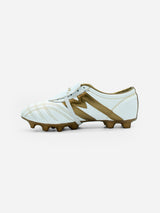 Tachones de fútbol Manríquez MID SX | Blanco y Dorado