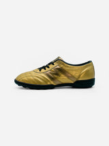 Tenis Fútbol Rápido Manríquez MITHOS | Dorado y Negro