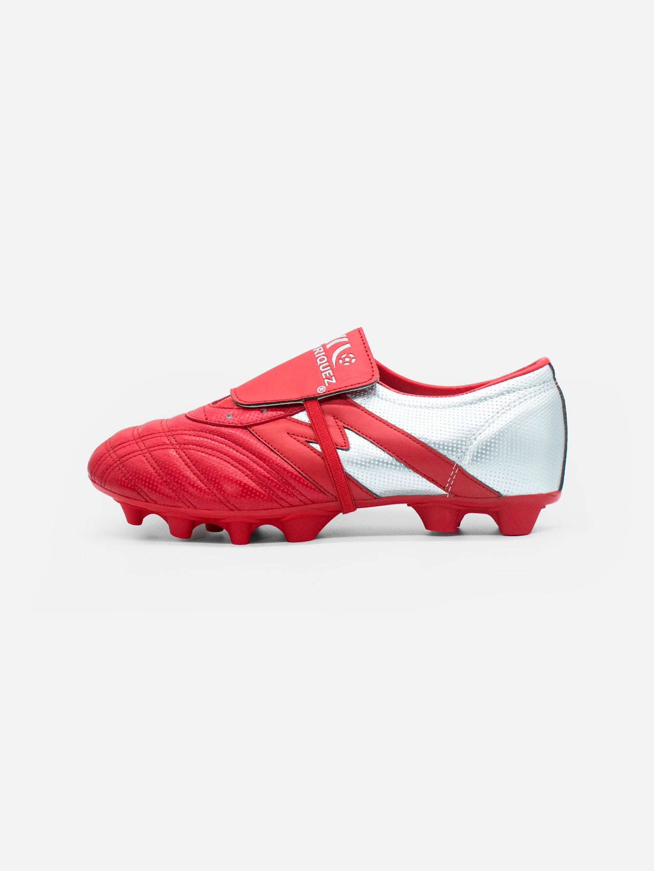 Tachones de fútbol Manríquez MITHOS | Rojo y Plata