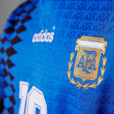 Jersey Adidas Replica | Argentina Maradona 10 Visitante - Mundial 1994