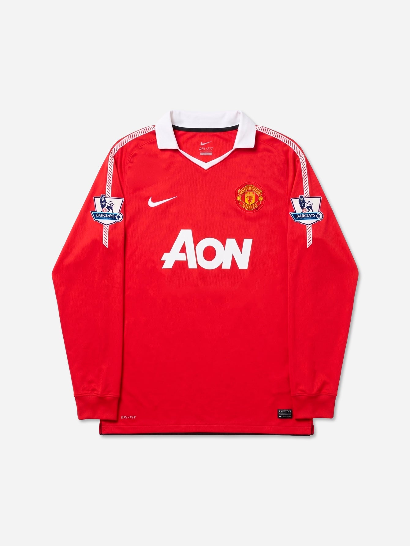 Jersey Nike Manga larga | Man. United Local - Rooney 2010-2011
