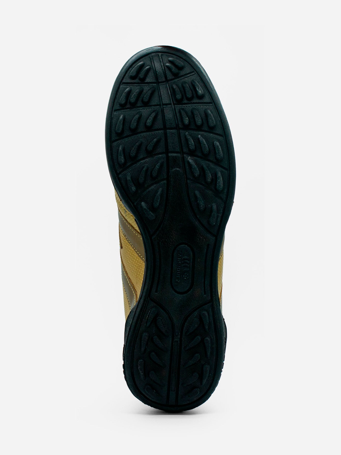 Tenis Fútbol Rápido Manríquez MITHOS | Dorado y Negro