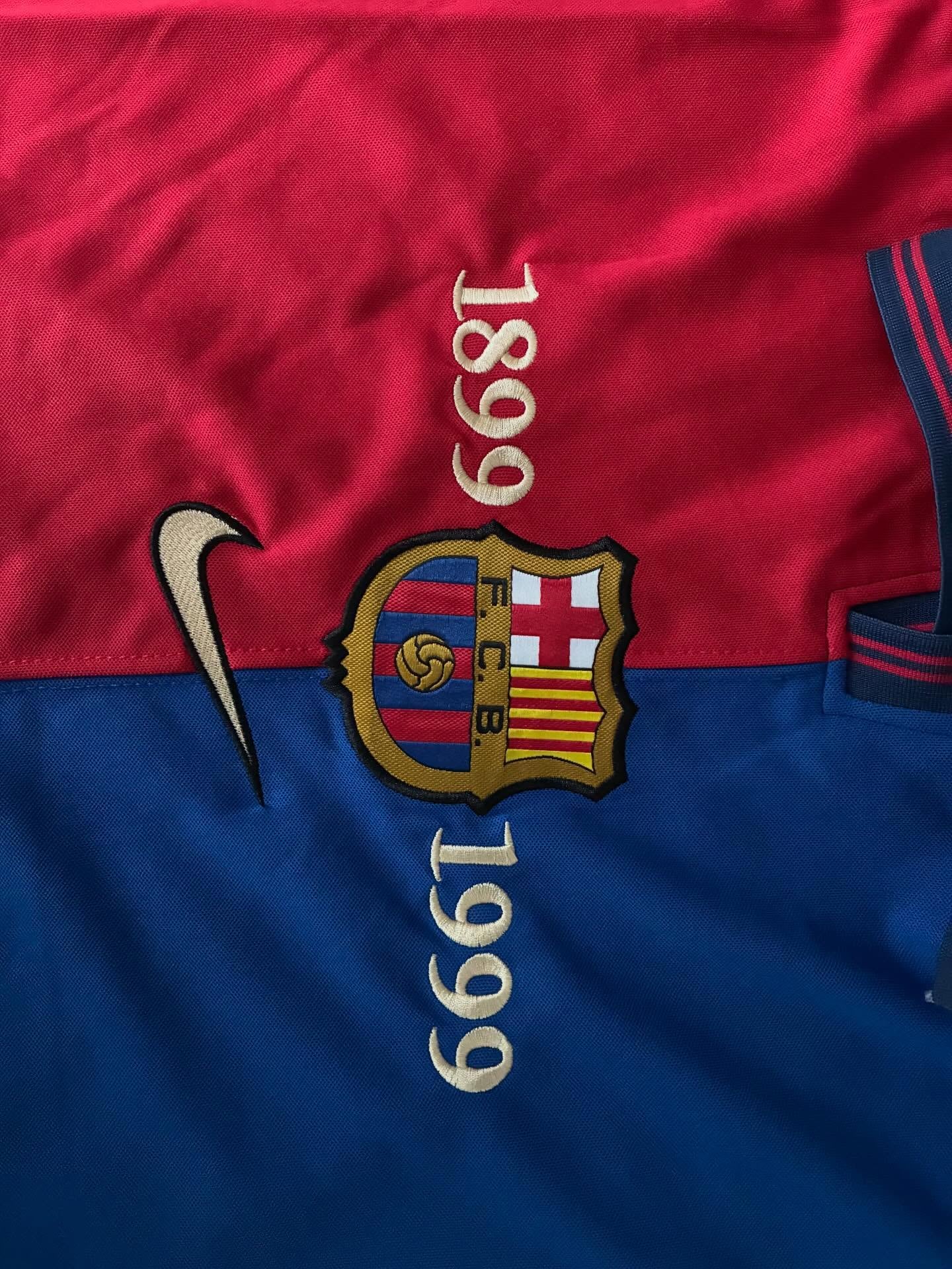 Jersey Nike Replica | Barcelona Retro Local Centerario 1999-2000
