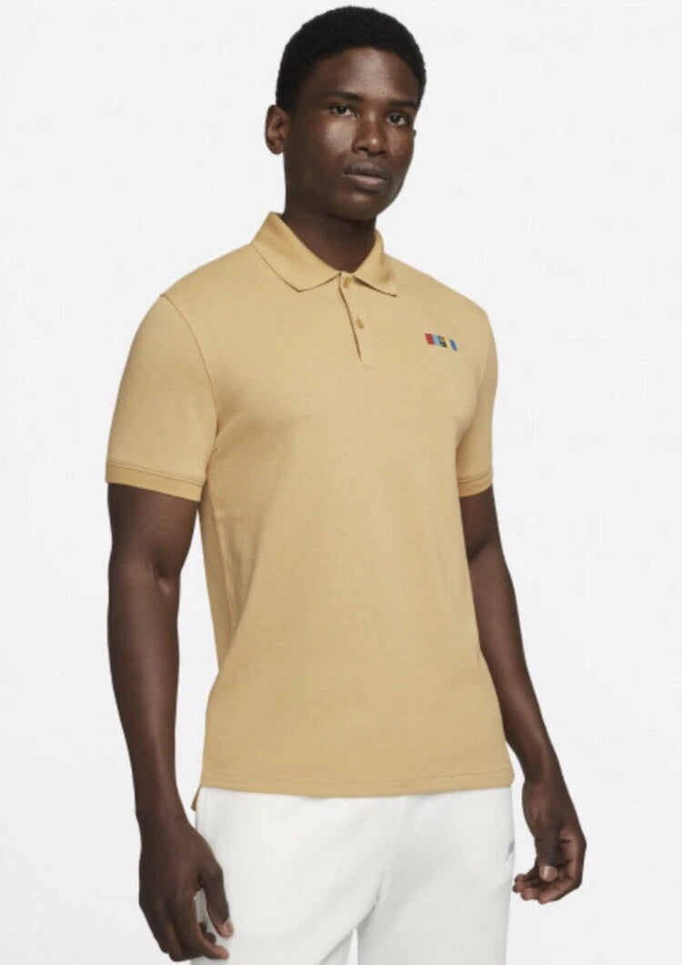 Playera tipo Polo Nike Dorada | Barcelona FC