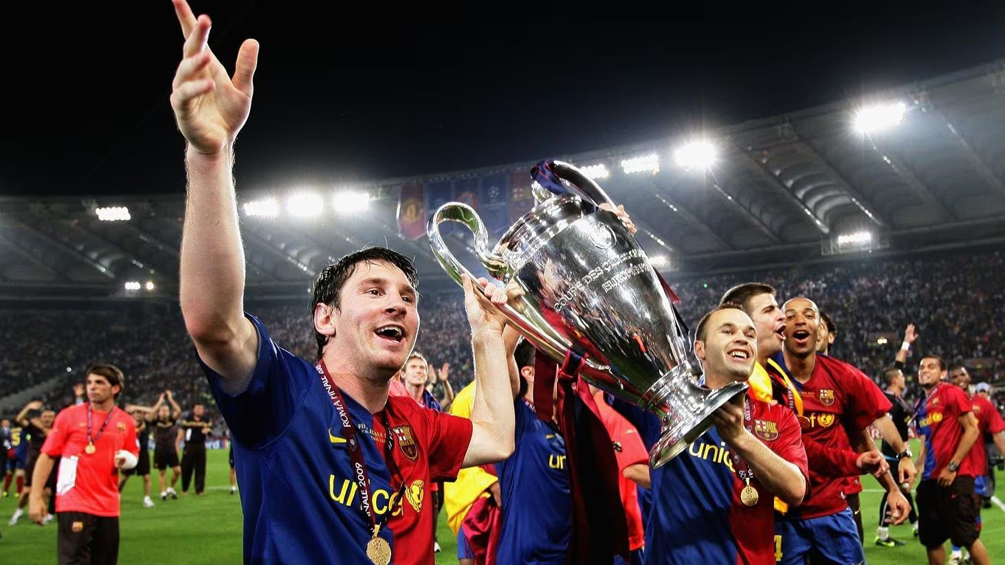 Jersey Nike Replica | Barcelona Messi 10 - Champions 2008-2009